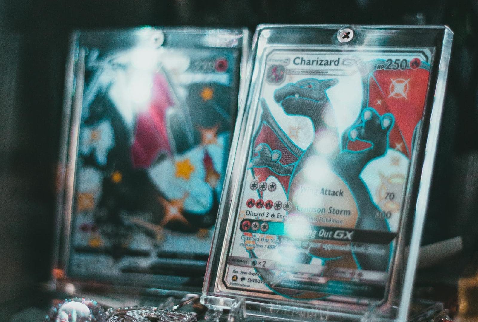 Where to Find Graded Pokemon Cards and PSA Submission Help in Houston: graded Pokemon Charizard card in display case for collector guide